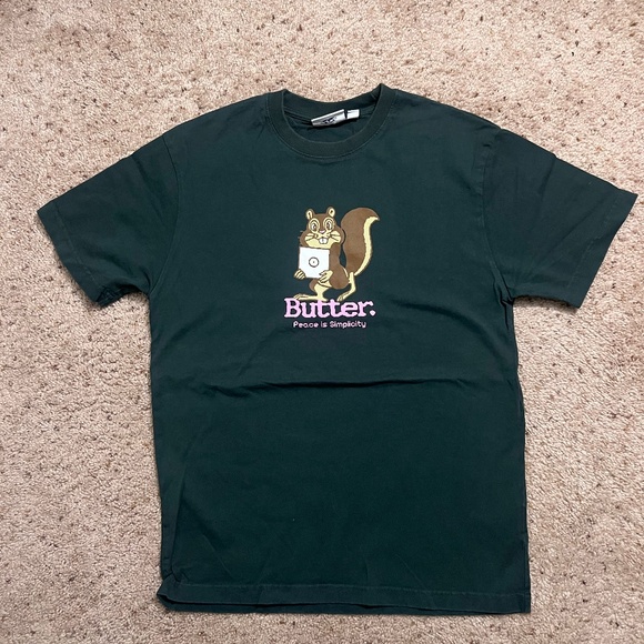 Butter Goods Simplicity T-Shirt (Forest Green) - Picture 1 of 3